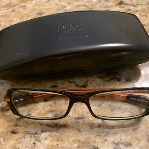 Authentic Alan mikli  glasses unisex rare discontinued